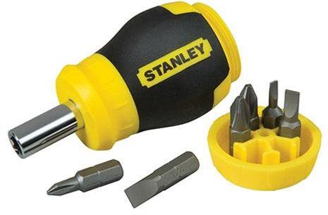 Screwdriver Stubby Multibit Stanley