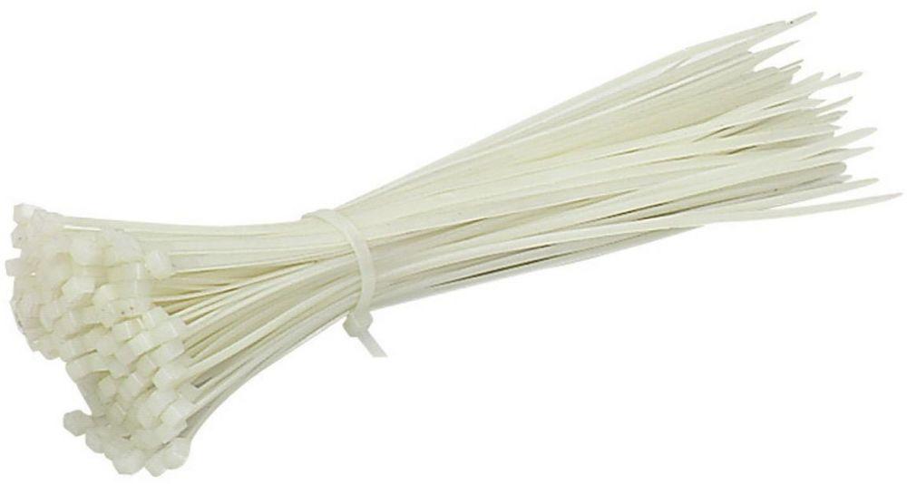100 Nylon Cable ties 200mm
