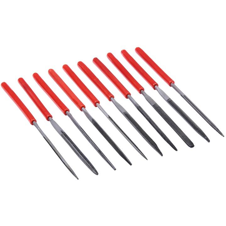 10 Piece 140mm (5.5")steel needle file set