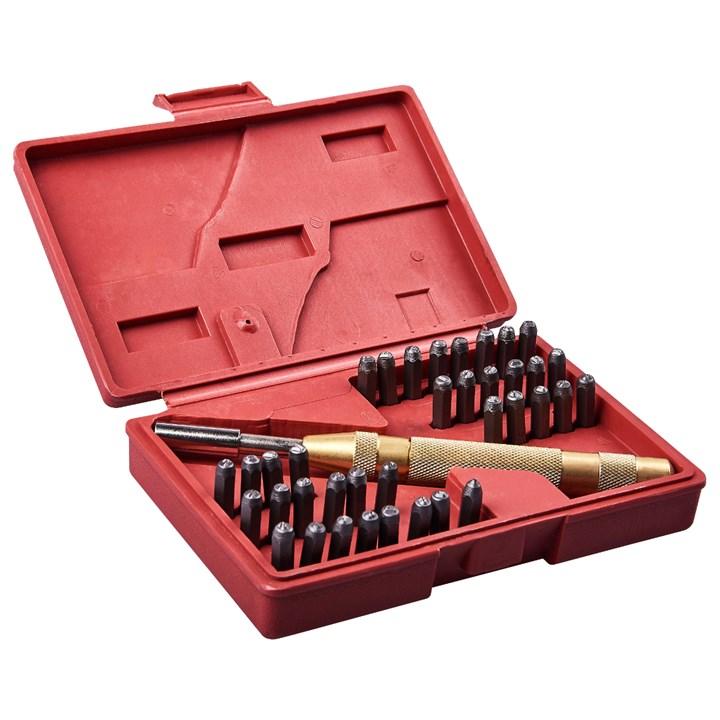 38pcs Number & Letter Stamping Set