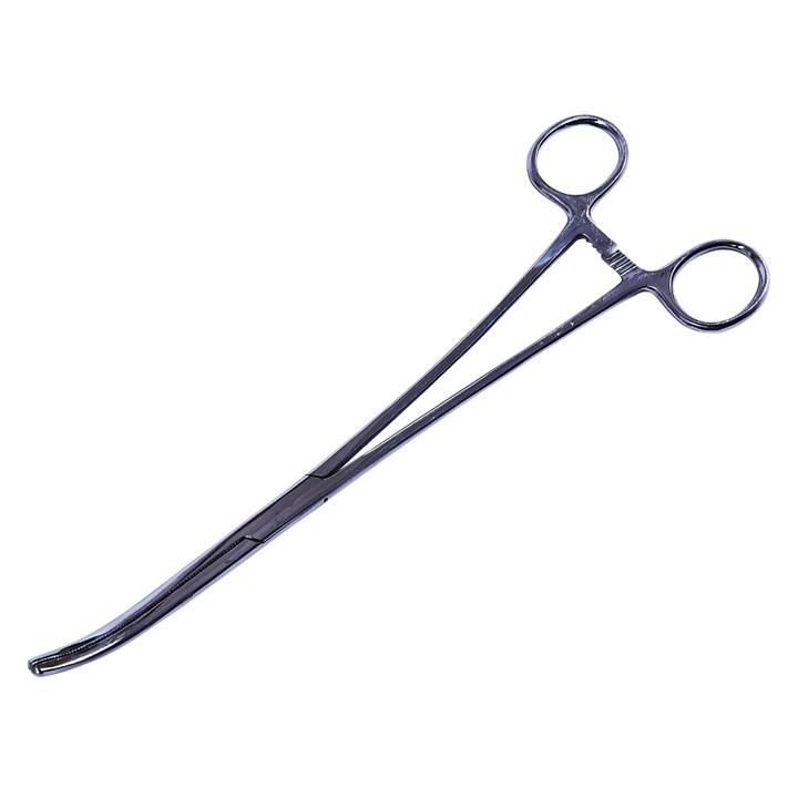 10" Bent Forceps
