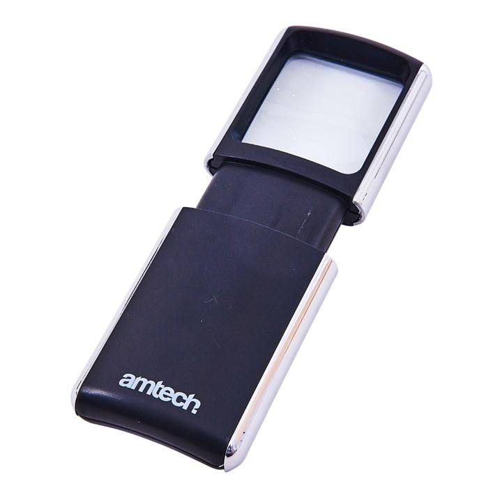 2 Led Pocket Magnifying Glass