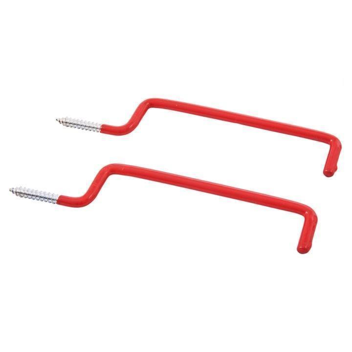 2pc 130mm Shallow Storage Hook Set
