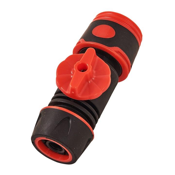 1/2" Hose Connector With Control Valve