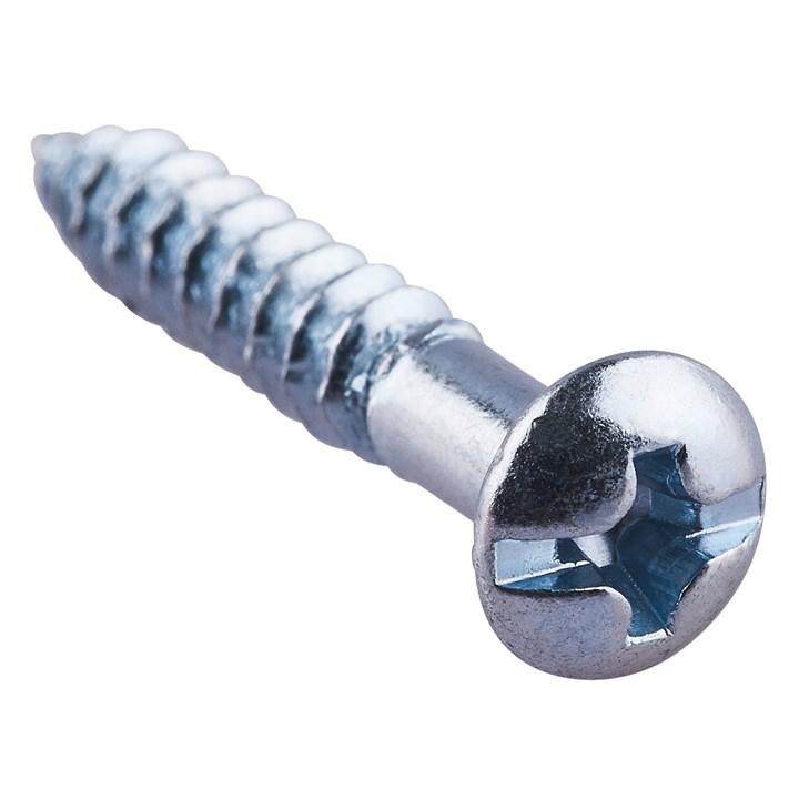 3.5mm X 20mm Dome Head Wood Screw (20pc)