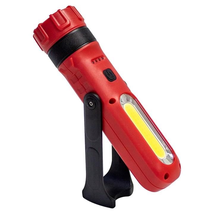 3w Cob Usb Rechargeable Power Bank Torch