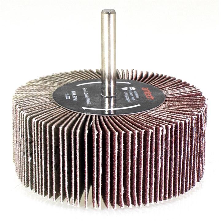 80 x 30mm 120 grit abrasive flap wheel