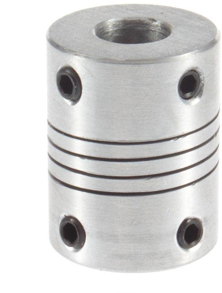 3D printer and CNC Stepper Motor Flexible Coupling Coupler 5 to 6.35 mm