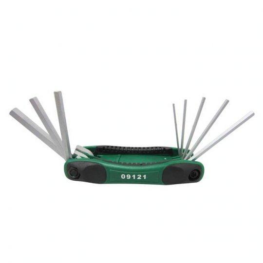 Hex Key Fold-up Set 8 Pcs Sata