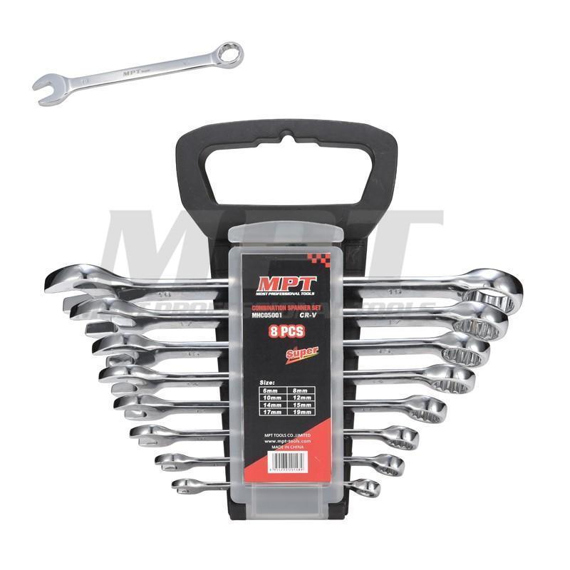 Combination Wrench set Mpt 8Pcs