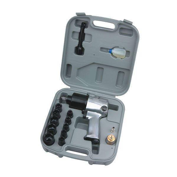 Air tool kit impact wrench 17 pcs