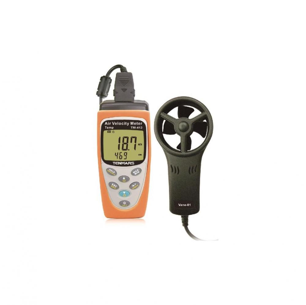Air Velocity/Flow/Temperature Meter