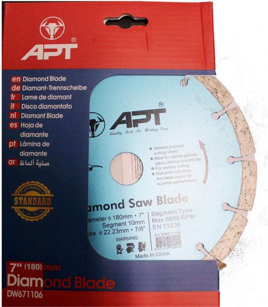 Diamond Cutting Discs 180 Apt