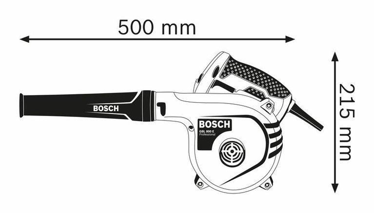 Bosch Blower With Dust Extraction 820w
