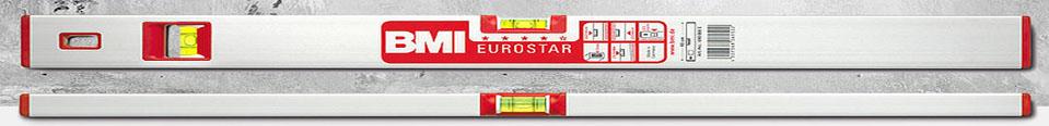 BMI SPIRIT LEVEL RULER WITH 2 VIALS MAGNETIC 50CM