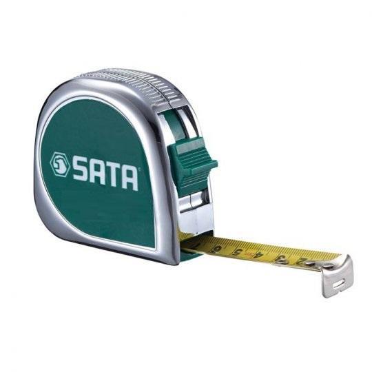 Chrome Plated Tape Measure 5M X 19mm