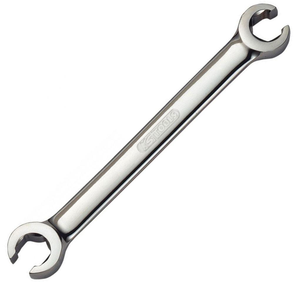 Chrome plus Open double ring spanner, offset, 30x32mm