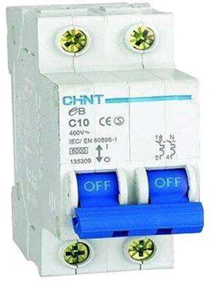 Circuit Breaker 2P 10A Chint