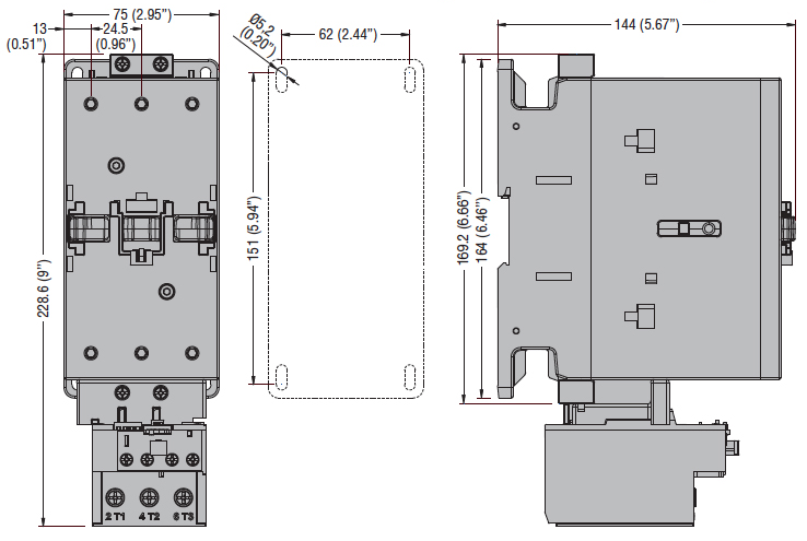 Contactors 150 Ampere Lovato
