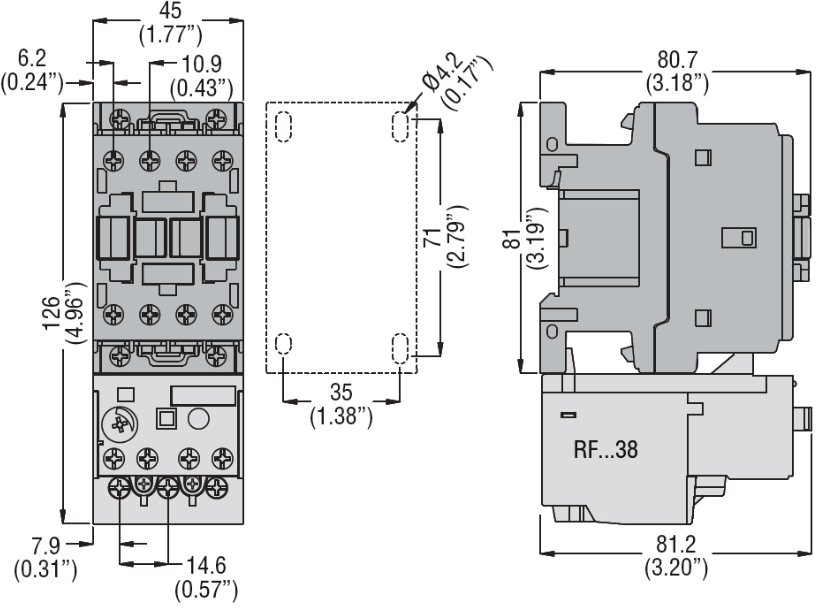 Contactors 12 Ampere