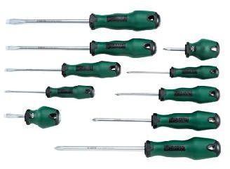 Cushion Grip Screwdriver 10 Piece Set