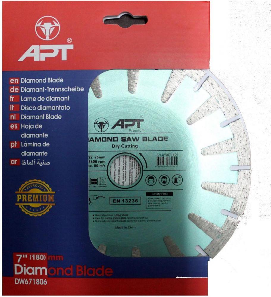 Diamond blade 7" 180mm