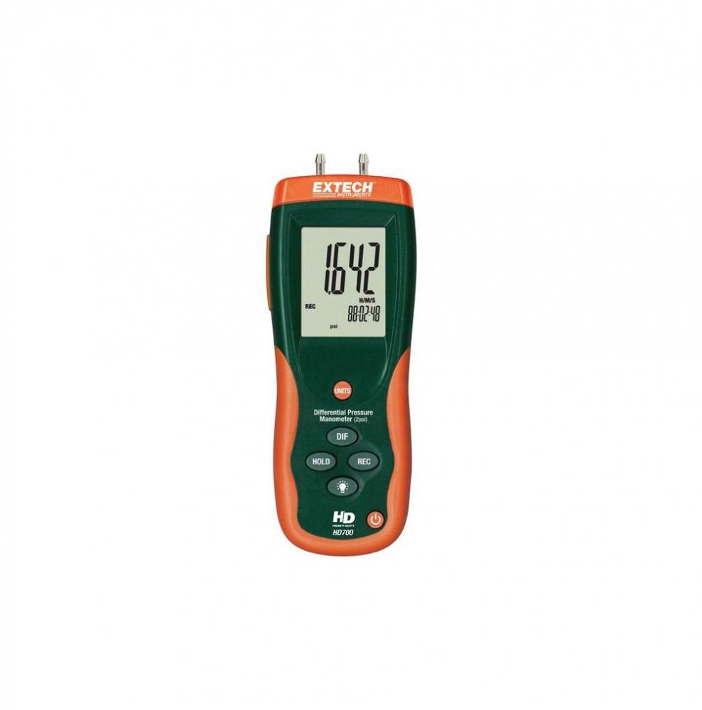 Differential Pressure Manometer 2psi Extech