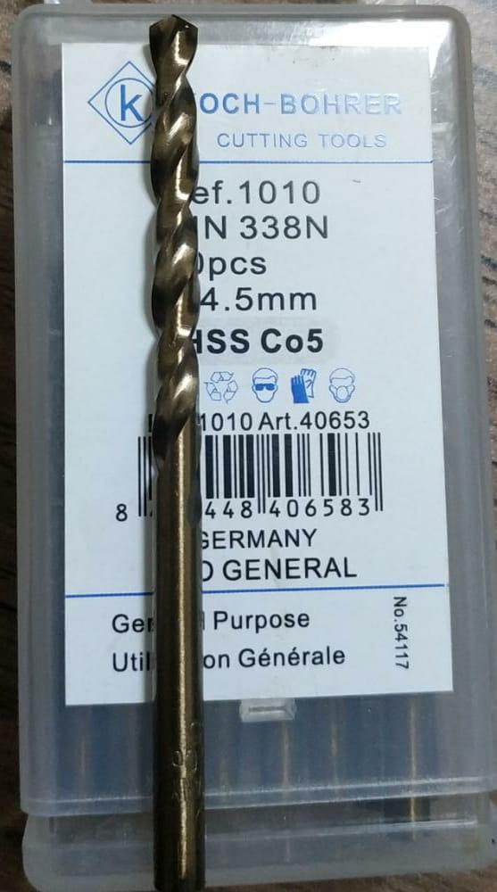 Drill Bit 9 mm Koch-Bohrer Hssco