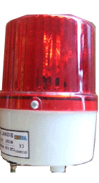 Flashing emergency light 24V
