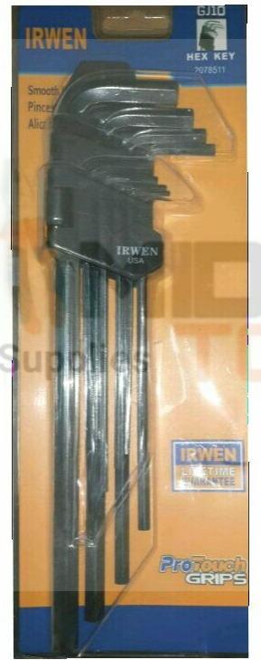 Hex key 9Pcs Irwen 1.5-10mm
