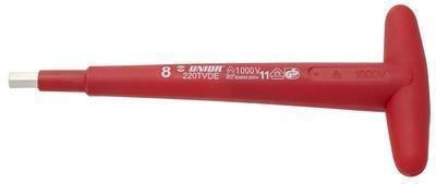 Insulated hexagon T wrench 8mm