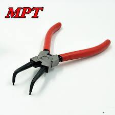 Internal Circlip Plier bent mpt 7" 180mm