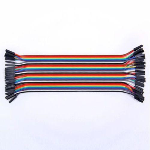 Jumper Wire Cable 1P-1P 2.54mm 20cm Female to Female 40pcs