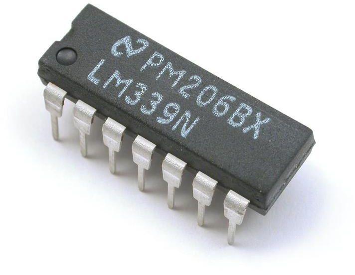 Quad Single Supply Comparator IC LM339