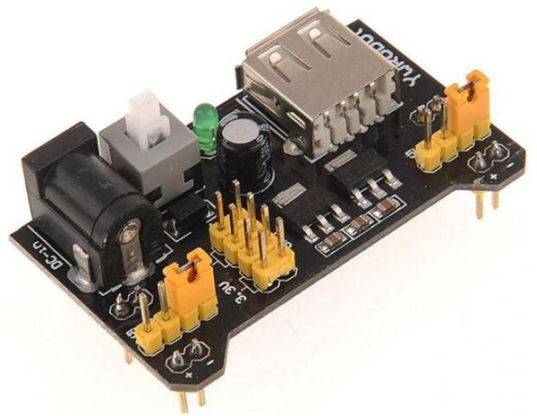 MB102 Breadboard Power Supply Module 3.3V 5V For Arduino Solderless Breadboard