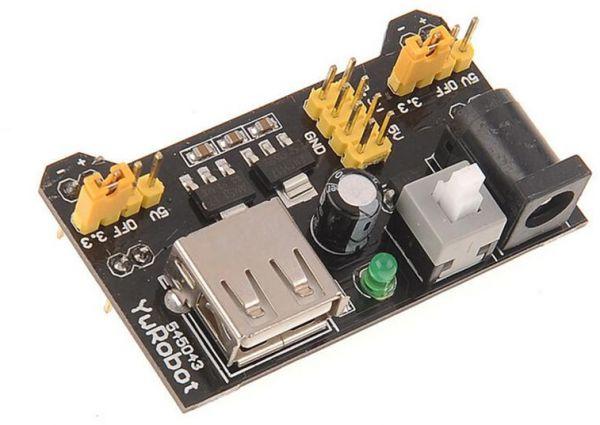 وحدة امدادات طاقة لوحية MB102 للروبوت اوردينو 3.3V 5V