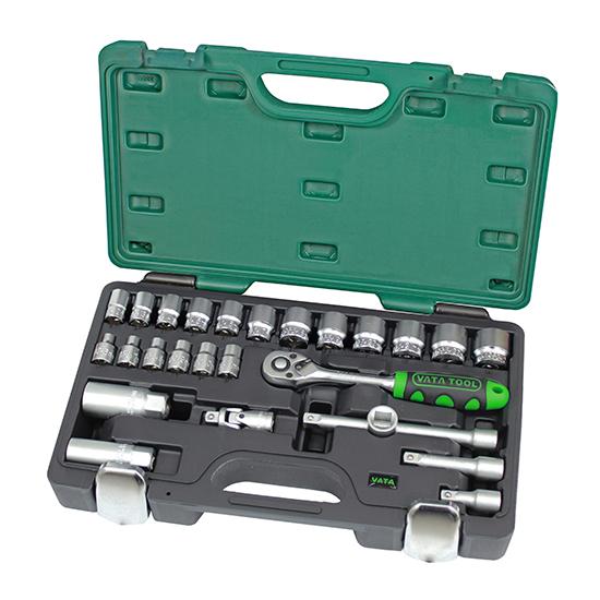Mechanics Socket Set 26pcs 3/8"