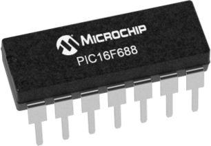 PIC16F688 (Microcontroller with Nanowatt tehcnology)