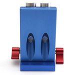 Mini Kreg Style Pocket Hole Jig Kit System For Wood Working And Joiner