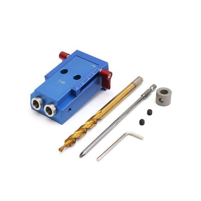 Mini Kreg Style Pocket Hole Jig Kit System For Wood Working And Joiner