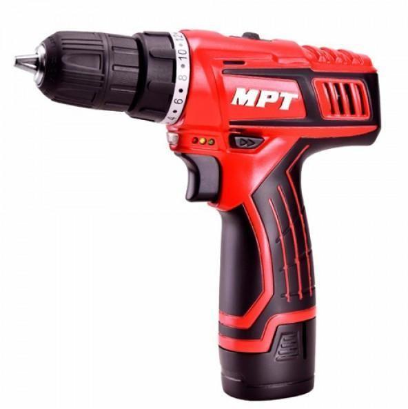Mpt Cordless Drill Li-Ion 12v 10mm