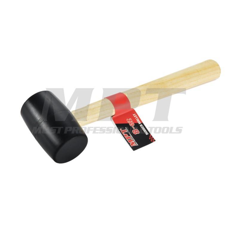 MPT Rubber Mallet wood handle 16 oz