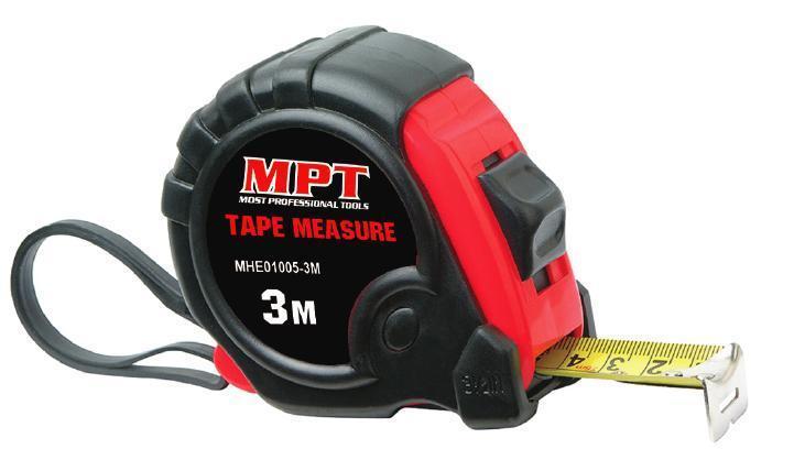 Mpt Tape measure 3mx16mm