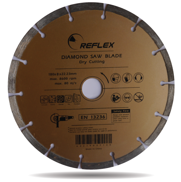Diamond Cutting Disc Reflex Segment 180 mm