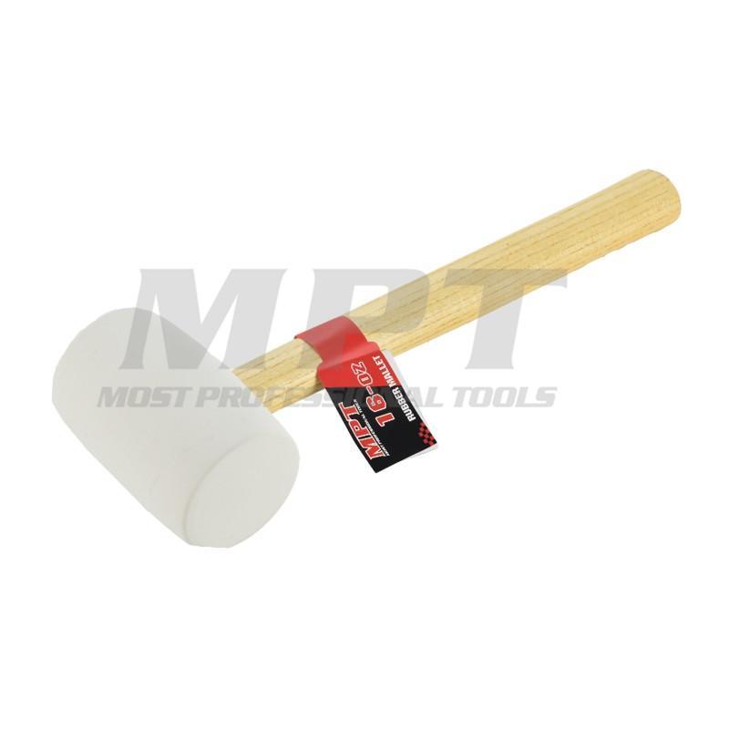 Rubber Mallet With Wood Handle 16 OZ