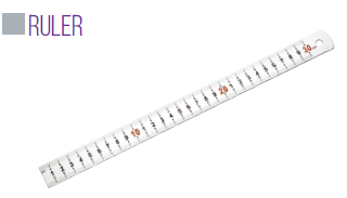 Ruler 60cm Retta