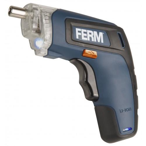 Ferm Cordless Screwdriver Set 1/4" 3.6 v