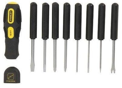 Multifunctional Screwdriver Set 10 Pcs Stanley