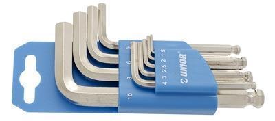 Hex Key 9Pcs Ball End Unior