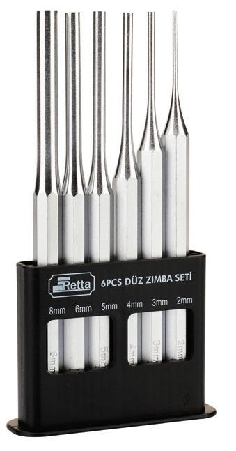 Sets Parallel pin punches 6 Pcs